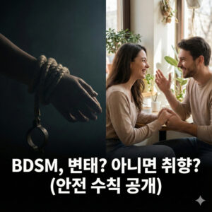 BDSM 뜻부터 성향 테스트까지, 당신의 밤을 바꿀 완벽 가이드 (feat. 19금 아님)