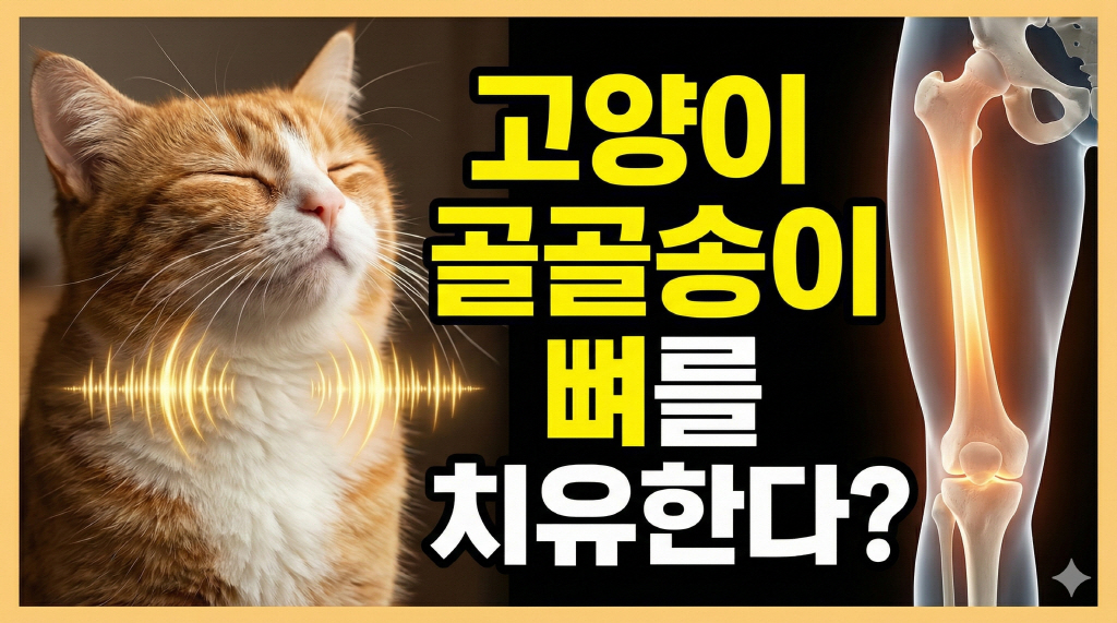 고양이 골골송! 그냥 귀여운 게 아닙니다, 골골송이 뼈를 다시 붙인다고요? 2 고양이 골골송의 효능, 골밀도 증가와 관절염 완화 효과 분석