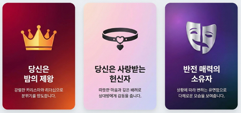 성적취향테스트 하기(BDSM성향테스트)