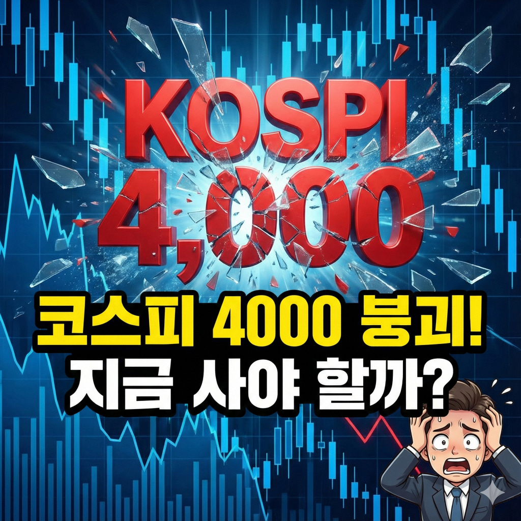 코스피 4000선이 붕괴되며 아시아 증시 마감이 하락세로 돌아섰습니다. 삼성전자 주가 전망과 AI 섹터 조정, 비트코인 10만 달러 유지 등 최신 경제 시황과 대응 전략을 확인하세요.