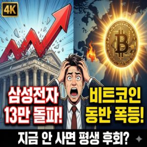 1월5일 주식마감시황 삼성전자 13만 전자 안착! 2026년 코스피 4,400 시대의 투자 전략 (2026.01.06)