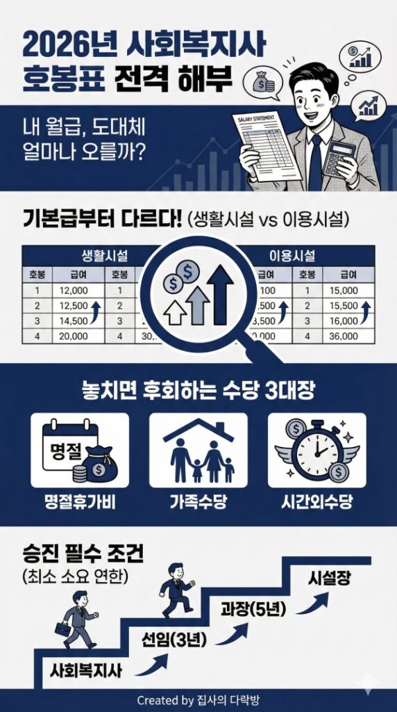 2026년 보건복지부 사회복지시설 종사자 인건비 가이드라인