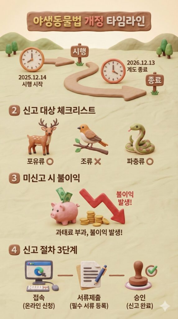 앵무새 야생동물 보관신고 안 하면 과태료 폭탄 12월 14일, 당신의 반려동물 자산을 지키는 법