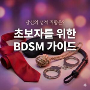 초보자를 위한 BDSM 가이드 뜻, 용어, 안전수칙 완벽 정리, FAQ