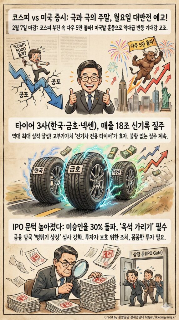 경제뉴스브리핑 2월9일 월요일, 역대급 반등이 온다 코스피 5000 붕괴 공포를 지운 미국의 선물 을 입력하여 블록 선택