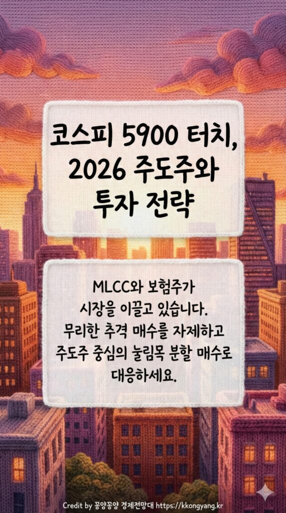 주식마감시황: "이런, 나만 못 벌었어?" 외국인이 1조를 팔아치운 오늘, 개미들이 쓸어 담은 2026년 주도 섹터의 진실