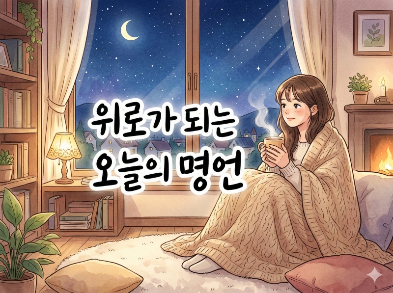 위로가 되는 오늘의 명언