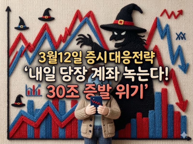 증시대응전략(2026년3월12일) 내 계좌만 파란색이라면? 코스피 5600 돌파 속 숨겨진 진짜 주도주 3가지
