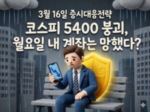 증시대응전략(2026년3월16일) 2026년 주식 초보 필독! 금요일 마감 시황으로 보는 월요일 증시 대비법