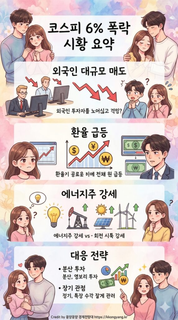 증시대응전략(2026년3월24일) 오늘 코스피 마감 외국인 3조 투매 폭락장 살아남는 법 (결과공개)